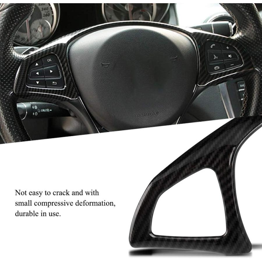 大阪店激安通販 KIMISS Car ABS Steering Wheel Frame Trim for Mercedes-Benz C E GLC Class W205 W213 X253　並行輸入品