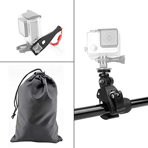 ユニバーサル スマートフォン バイク マイク ポール ホルダー アダプター キット 三脚 アクションマウント GoPro アクセサリー iPhone Samsung Galaxy Android｜tokyootamart｜05