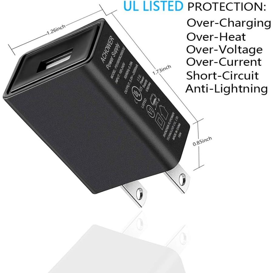 LG タブレット充電コードと互換性あり - [UL規格] LG V521 VK700 VK810 V495 VK815 7 8 10 GPad Verizon タブレット USB 急速壁充電器 5フィート充電データ同｜tokyootamart｜02