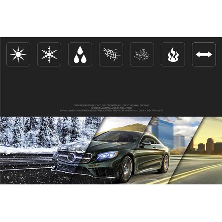 割引クーポン HWHCZ Car Covers Compatible with Car Cover Peugeot Sedan Cover Waterproof UV Resistant Heat Insulation Cover All Weather Protect (Color : F)