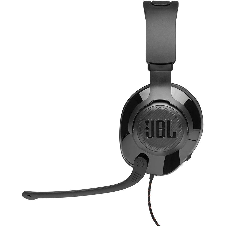 JBL Quantum 200 - 有線オーバーイヤーゲーム用ヘッドフォン - ブラック L　並行輸入品｜tokyootamart｜04