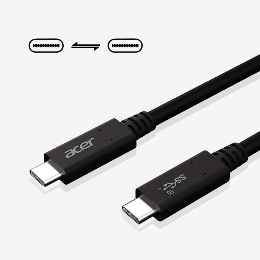 Acer Works with Chromebook USB Type-C to USB Type-C Cable | USB SuperSpeed 10 | 3.28 Feet (1 Meter)　並行輸入品｜tokyootamart｜08