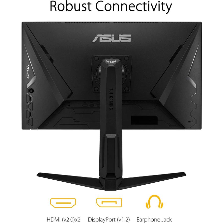 ASUS TUF Gaming VG279QL1A 27” Gaming Monitor (Supports 144Hz)  IPS  1ms  FreeSync Premium  DisplayHDR 400  Extreme Low Motion Blur  Eye Care  HDMI｜tokyootamart｜02