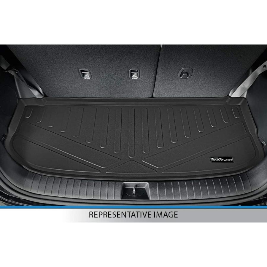 SMARTLINER 2 Row Floor Mats & Cargo Liner Behind 3rd Row Set Compatible with 2021-2023 Tahoe/Yukon w/ 2nd Row Bench Seat　並行輸入品｜tokyootamart｜05