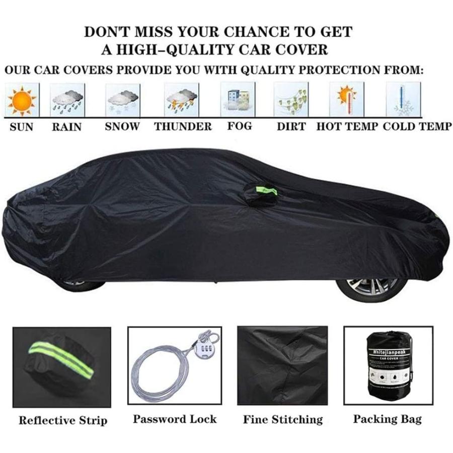 Whitejianpeak Car Cover Compatible with Mercedes-Benz GLE(2015-2021) ML(2006-2015) G(2019-2021)/AMG GLE ML G  Waterproof Automobiles Full Covers Outd｜tokyootamart｜02