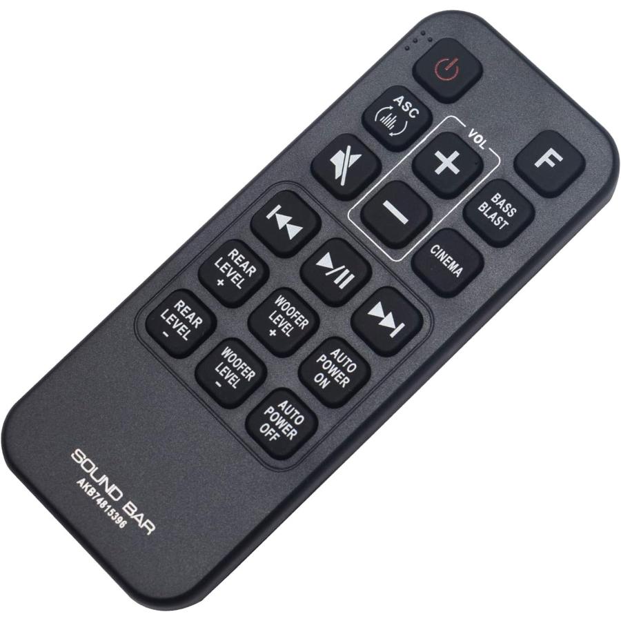 AKB74815396 Replacement Remote Control fit for LG Soundbar SJ4R LASC47 SJ4Y SPJ4B-W SPJ4-S S65S3-S SJ4Y-S　並行輸入品｜tokyootamart｜06