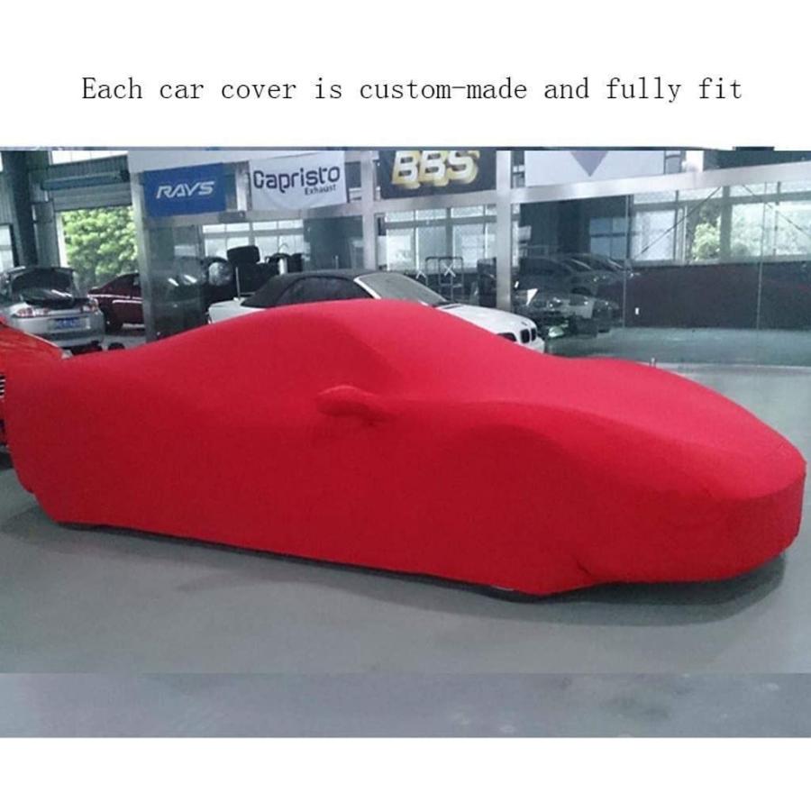 Car Cover Car Cover Compatible with Ferrari FF Stretch Cloth Car Cover Indoor Exhibition Hall Basement Car Cover Sunscreen Stretch Cloth Car Cover (C｜tokyootamart｜04