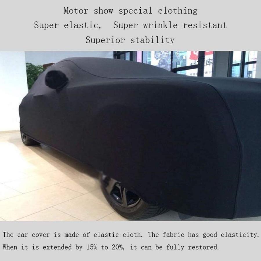 Car Cover Car Cover Compatible with Ferrari FF Stretch Cloth Car Cover Indoor Exhibition Hall Basement Car Cover Sunscreen Stretch Cloth Car Cover (C｜tokyootamart｜04