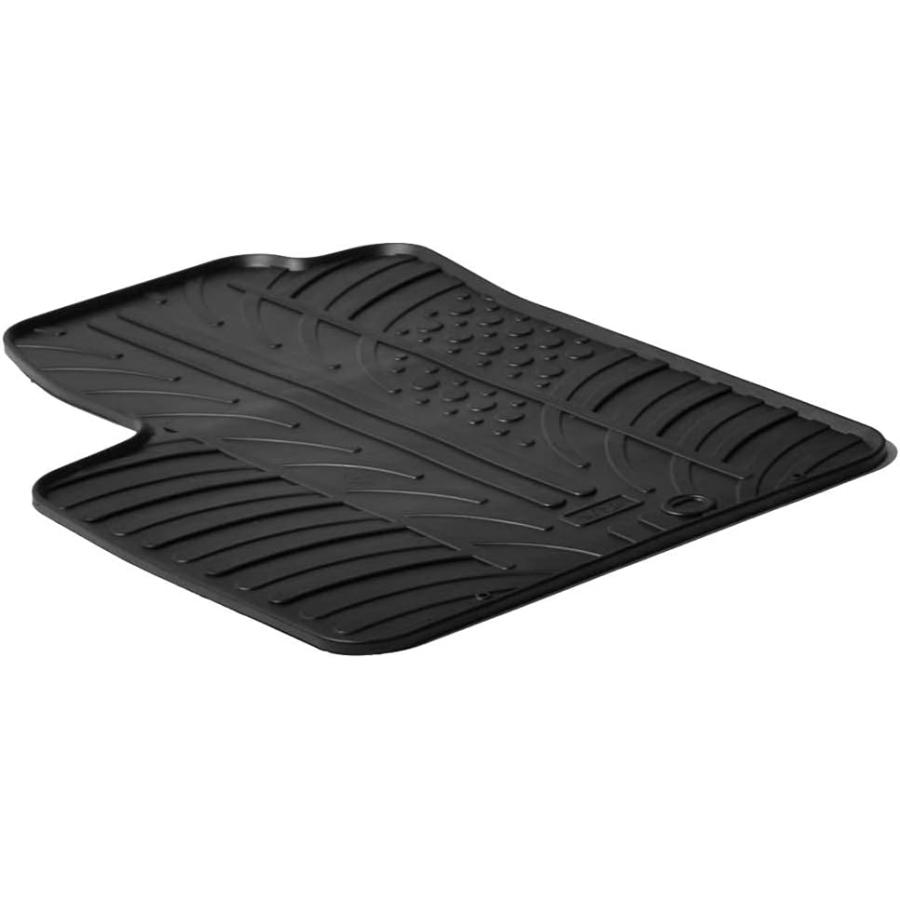 特別特価 GledringUSA Custom Fit All-Weather Rubber Floor Mats for Fiat 500 2007-2012 - No Trimming Needed.　並行輸入品