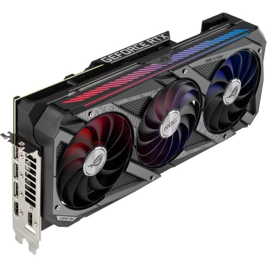 ASUS ROG Strix NVIDIA GeForce RTX 3080 V2 OCエディション ゲーミンググラフィックスカード (PCIe 4.0 10GB GDDR6X LHR HDMI 2.1 DisplayPort 1.4a Axial-t｜tokyootamart｜06