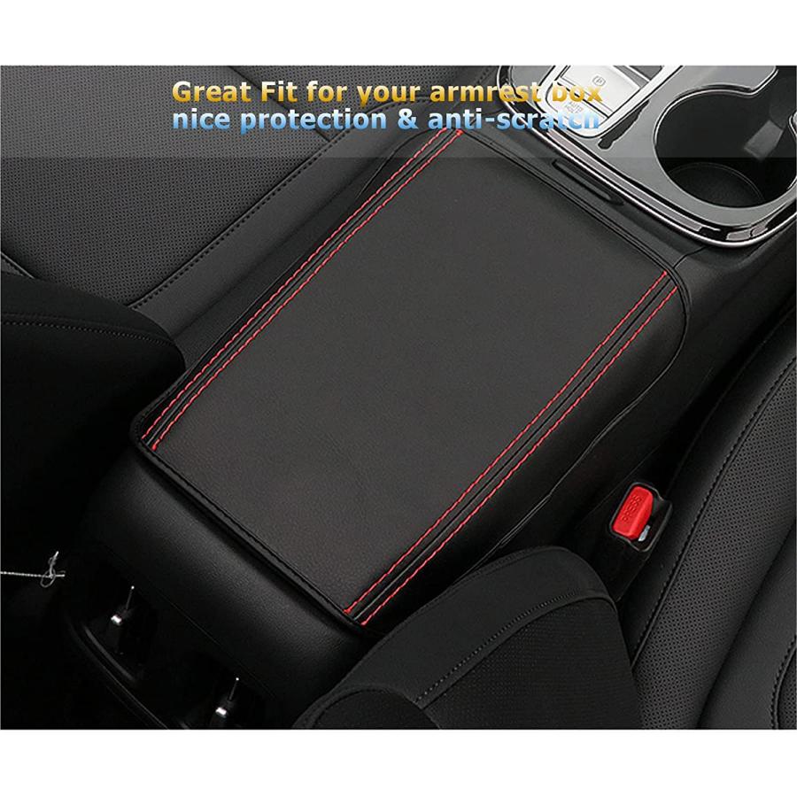 期間限定早割 Tucson Center Console Cover 2022 2023 Hynudai Tucson NX4 Armrest Cover Tucson Center Console Armrest Pad Soft Leather 2023 Tucson Console Armrest Cov