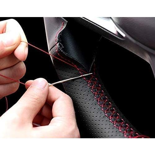 Kivnto DIY Carbon Fiber Steering Wheel Covers for BMW 1 Series E81 E82 E87 E88 2008-2012 / 3 Series E90 E91 E92 E93 2006-2011 / E84 X1 SUV 2013-2015｜tokyootamart｜04