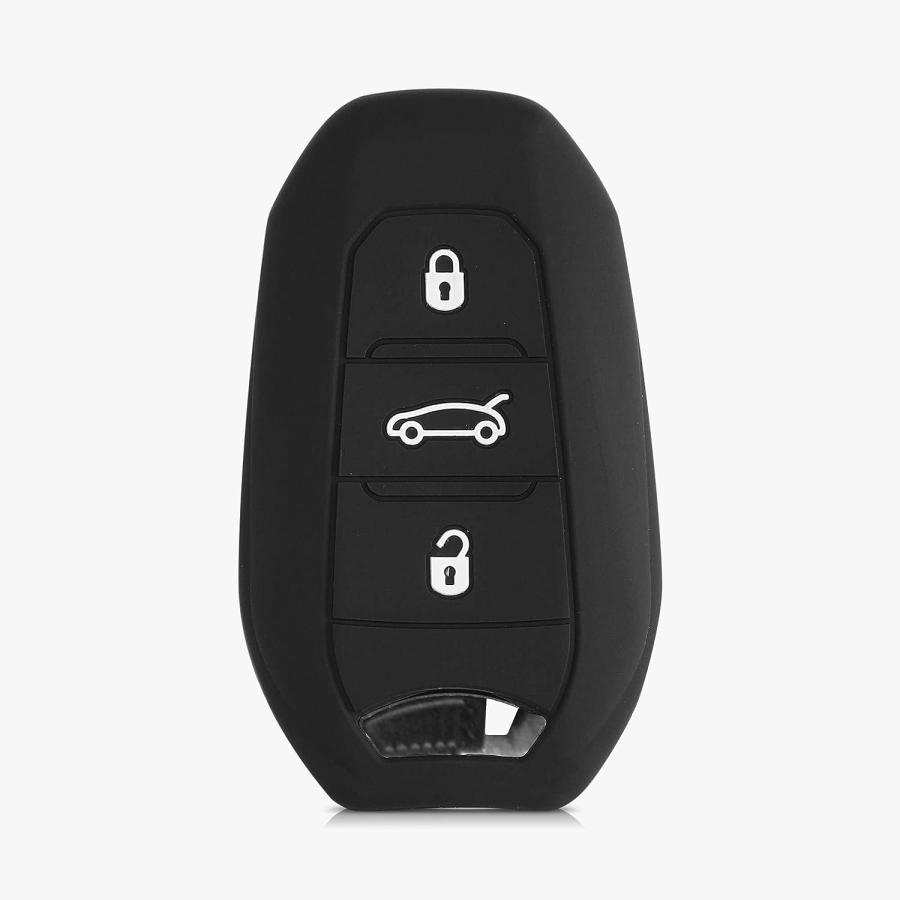 kwmobile キーカバー 対応: Opel 3-ボタン 車のキー Smartkey (Keyless Go 対応機種のみ) キーケース - 保護ケース シリコンカバー ソフト シリコン ラリース｜tokyootamart｜04