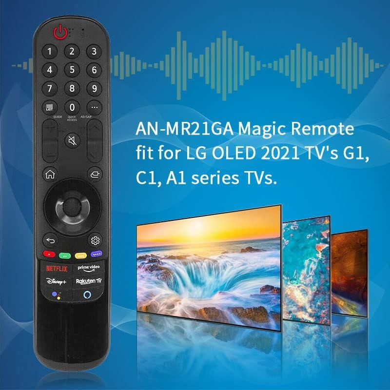 MR21GA ボイスマジックリモコン LG OLED 2021 TVのG1、C1、A1シリーズテレビ、Netflix Prime Video Disney+ LG チャンネルキー付き。　並行輸入品｜tokyootamart｜02