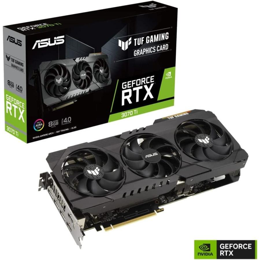 ASUS NVIDIA GeForce RTXTM 3070 Ti 搭載ビデオカード OC edition 8GB GDDR6X / TUF-RTX3070TI-O8G-V2-GAMING 国内正規代理店品　並行輸入品｜tokyootamart｜02