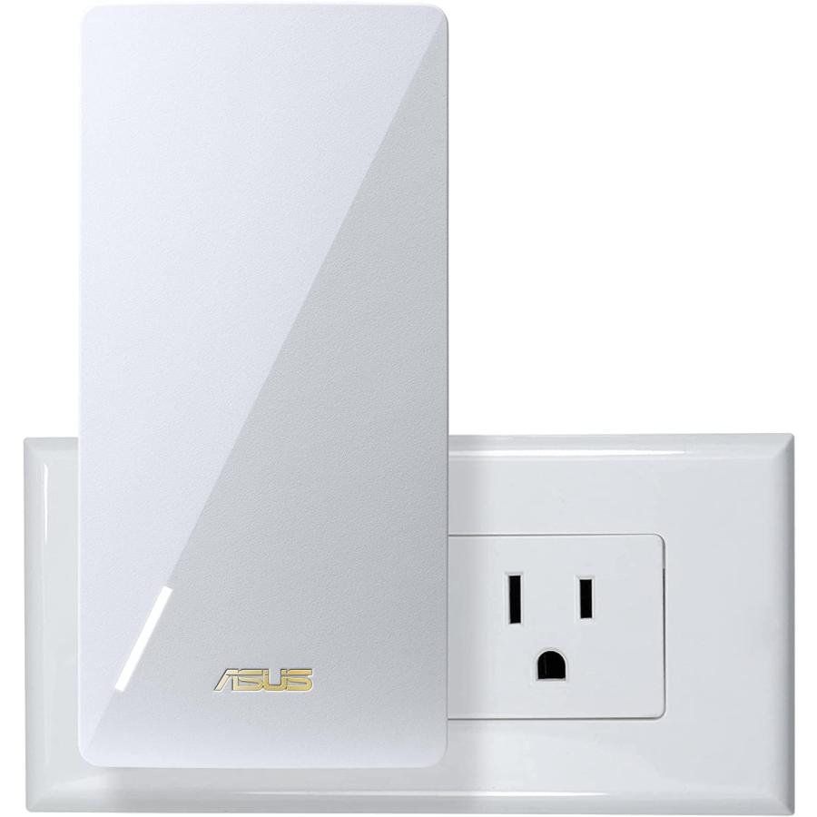 ASUS RP-AX58 AX3000 Dual Band WiFi 6 (802.11ax) Range Extender  AiMesh Extender for Seamless mesh WiFi; Works with Any WiFi Router (White)｜tokyootamart｜06