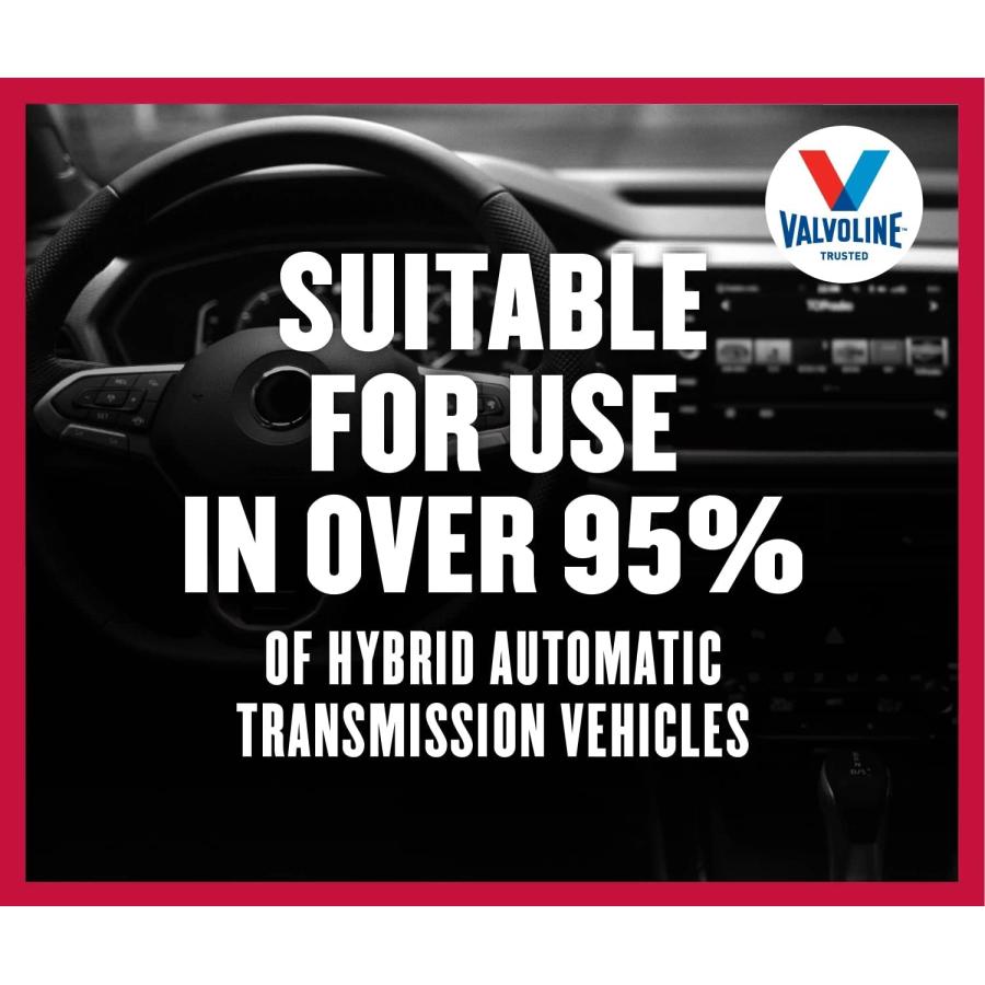 Valvoline Hybrid Vehicle Full Synthetic Automatic Transmission Fluid ATF 1 QT  Case of 6　並行輸入品｜tokyootamart｜05