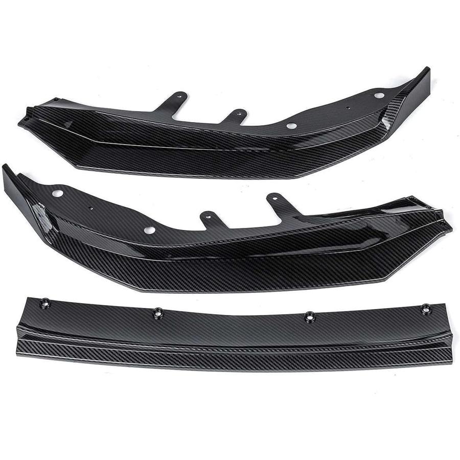 激安価格セール SMANNI 3X Car Front Bumper Lip Deflector Lip Body Kit Spoiler Diffuser Splitter Lip Protector Cover for BMW G22 G23 4 Series 2021 (Color : Matte Bl