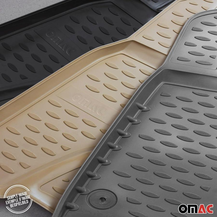 わけあり並の激安価格  OMAC Floor Mats for Lexus RX 350 2010-2012 All Weather Floor Liner 4 Pieces Beige　並行輸入品