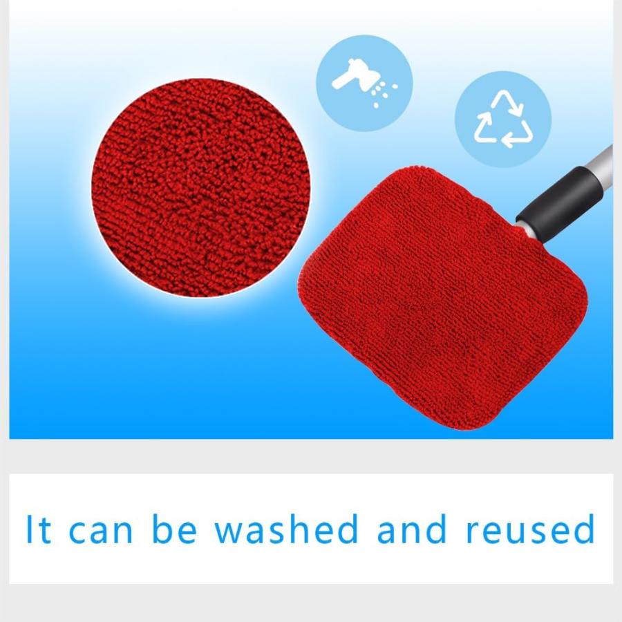 deemars 4Pcs Car Wash Mitt Microfiber  Car Cleaning Kit  Microfiber Car Cleaning Brush Kit  Removable and Reusable Fiber Towels Can be Used to Clea｜tokyootamart｜05