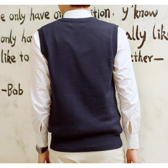 メンズニットベスト アーガイルケーブル ビジネス プルオーバーvネック紳士服ニットベスト 通勤メンズセーター カットソー Lx 41 Tokyoplenza 通販 Yahoo ショッピング