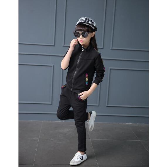 子供服 おしゃれ ジャージ ジュニア 女の子 上下セット スウェット 長袖 セットアップ キッズ ダンスウェア ステージ 衣装 スポーツウェア 部屋着カジュアル Lx130 Tokyoplenza 通販 Yahoo ショッピング