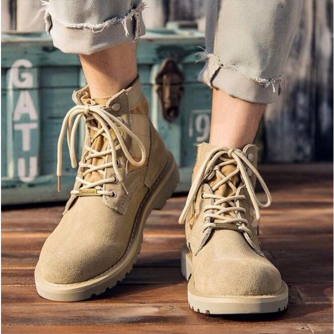 ショートブーツ メンズ ミリタリーブーツ ワークブーツ 滑り止め ブーツ お洒落 シューズ 男性 靴 楽チン カジュアル 春秋冬 くつ オールシーズン レトロ Tpl1103 Tokyoplenza 通販 Yahoo ショッピング