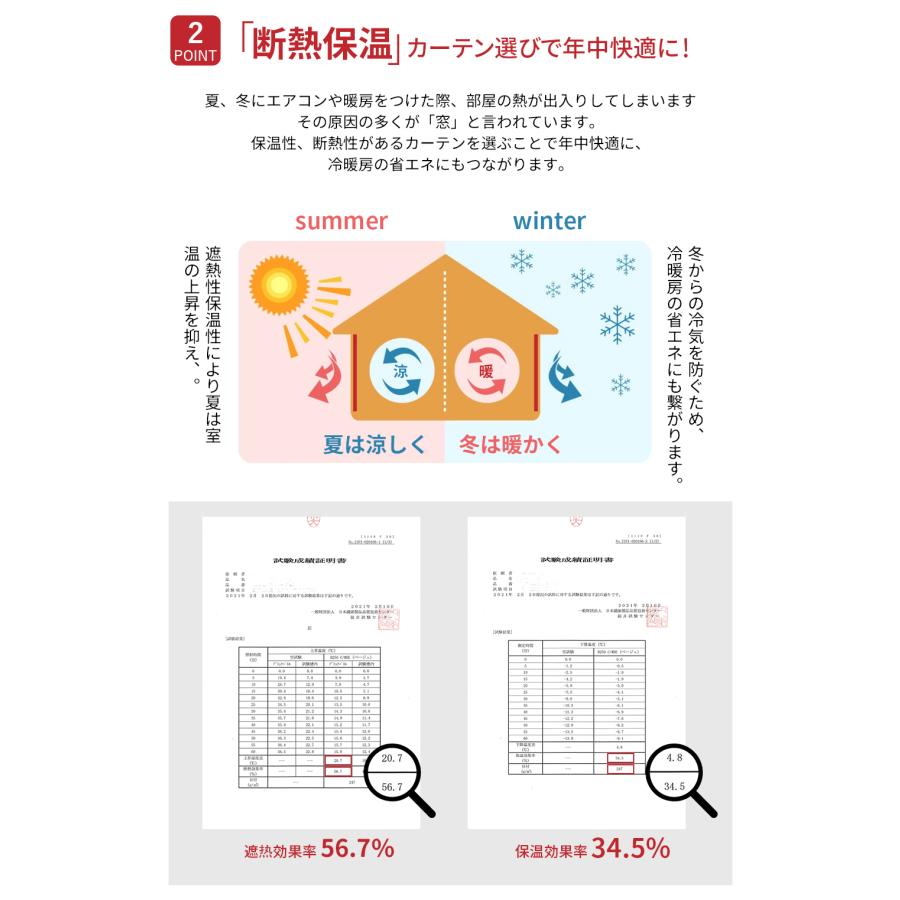 即納 カーテン ドレープカーテン 遮光カーテン レースカーテン 1枚組/2枚組/4枚組 遮光1級  おしゃれ断熱 洗える新色 UVカット 丈110 135 178 200 紫外線｜tokyosdream｜17