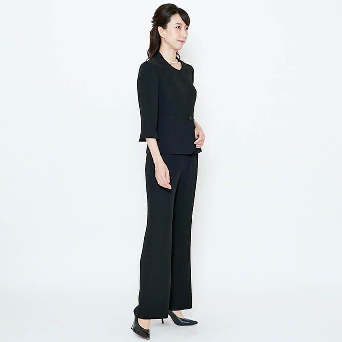 東京ソワール ブラックフォーマルパンツスーツの商品一覧｜ブラックフォーマル｜スーツ、フォーマル｜ファッション 通販 - Yahoo!ショッピング