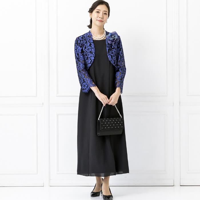東京ソワール 54%OFF ロングワンピース ドレス ボレロ 東京ソワール 54%OFF ロングワンピース ドレス ボレロ