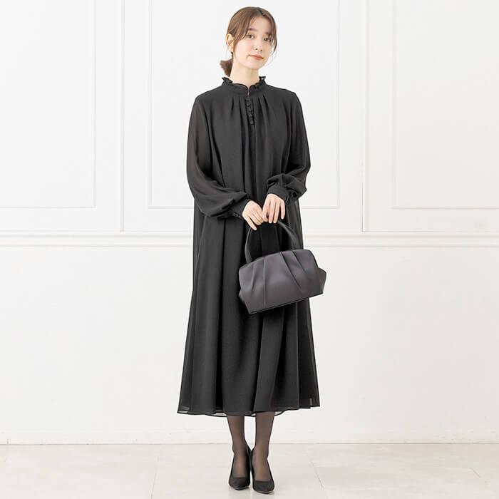 東京ソワール 喪服 ワンピース レディース ブラックフォーマル 東京ソワール 喪服 ワンピース レディース ブラックフォーマル