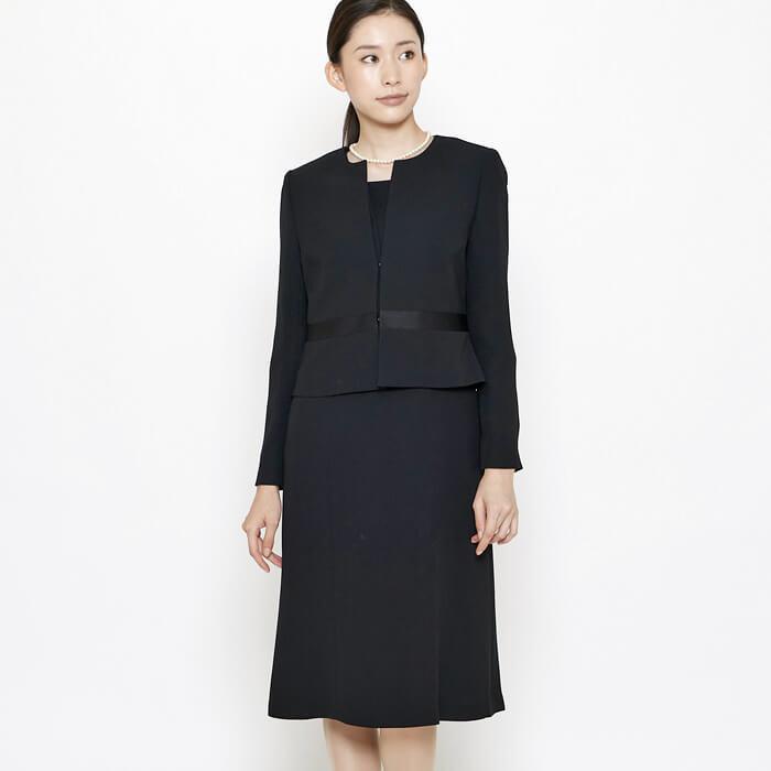 30％OFF 喪服 レディース ゆったり 50代 ブラックフォーマル おしゃれ  