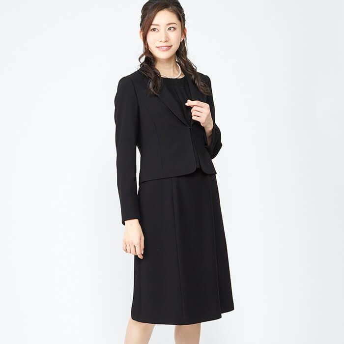 ブラックフォーマル おしゃれ レディース 東京ソワール 礼服 喪服 ワンピース ベニール 黒 冠婚葬祭 洗える ウォッシャブル 前開き 東京ソワール Paypayモール店 通販 Paypayモール