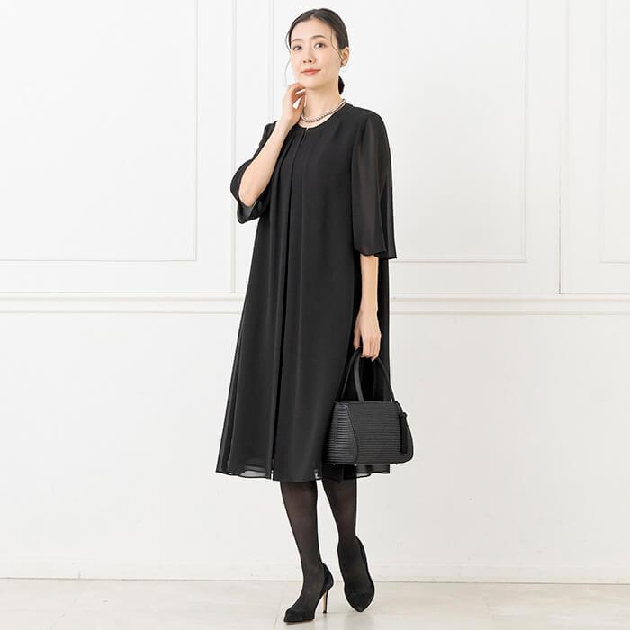 東京ソワール 喪服 夏用 ワンピース レディース ブラック 東京ソワール 喪服 夏用 ワンピース レディース ブラック