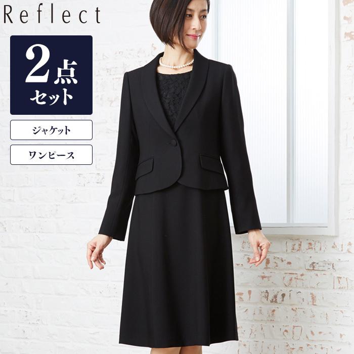 ブラックフォーマル 東京ソワール 喪服 礼服 おしゃれ レディース ワンピース リフレクト アンサンブル 日本製 大きいサイズ 東京ソワール Paypayモール店 通販 Paypayモール