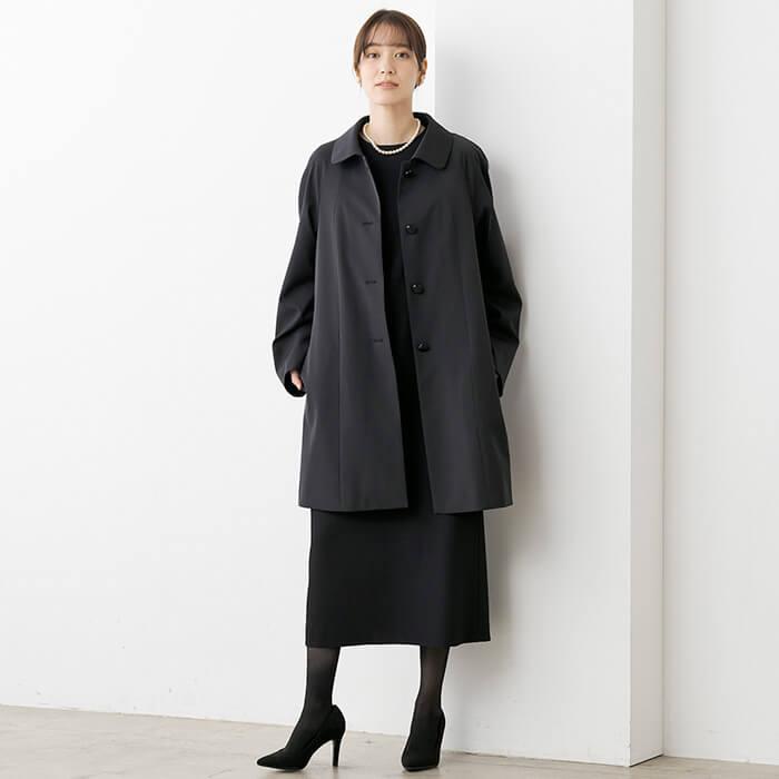 東京ソワール フォーマル コート ブラック 黒 ショート 喪服 東京ソワール フォーマル コート ブラック 黒 ショート 喪服