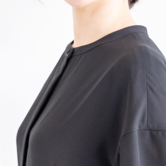 ブラックフォーマル 夏用 洗える ウォッシャブル  おしゃれ レディース 東京ソワール ミセス 礼服 喪服 ワンピース 大きいサイズ  黒 冠婚葬祭 3671201-99の画像