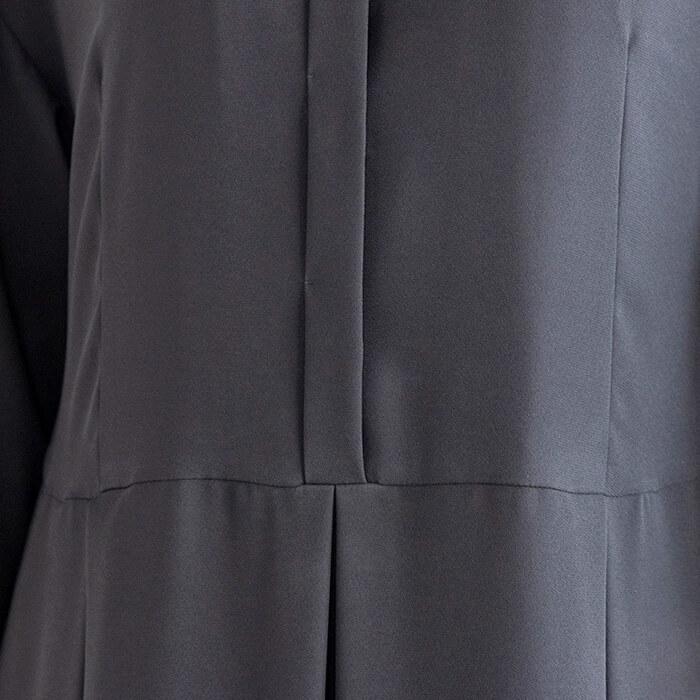 ブラックフォーマル 夏用 洗える ウォッシャブル  おしゃれ レディース 東京ソワール ミセス 礼服 喪服 ワンピース 大きいサイズ  黒 冠婚葬祭 3671201-99の画像