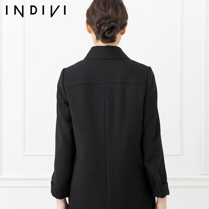 INDIVI コート アウター 喪服 レディース ブラックフォーマル INDIVI コート アウター 喪服 レディース ブラックフォーマル
