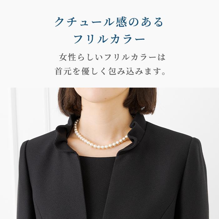 喪服 レディース ゆったり 50代 東京ソワール 礼服 ブラックフォーマル ミセス ユキコキミジマ アンサンブル 喪主 40代 60代 大きいサイズ おしゃれ 4203216｜tokyosoir｜10