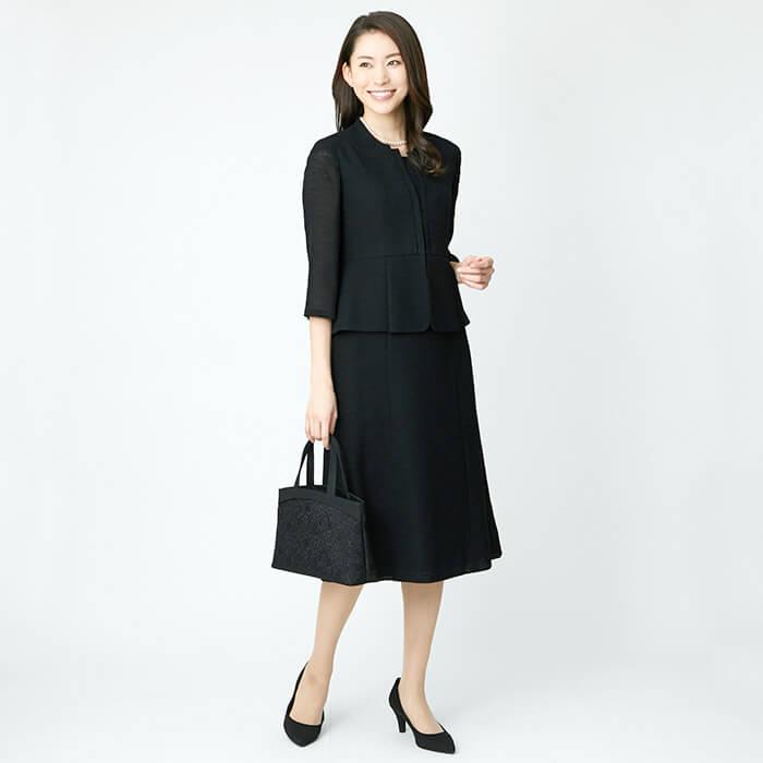 １着でも送料無料 東京ソワール ブラックフォーマル 夏用 ワンピース単品 礼服 喪服 レディース ミセス 30代 40代 ユキコキミジマ 夏物 涼しい 大きいサイズ 安い