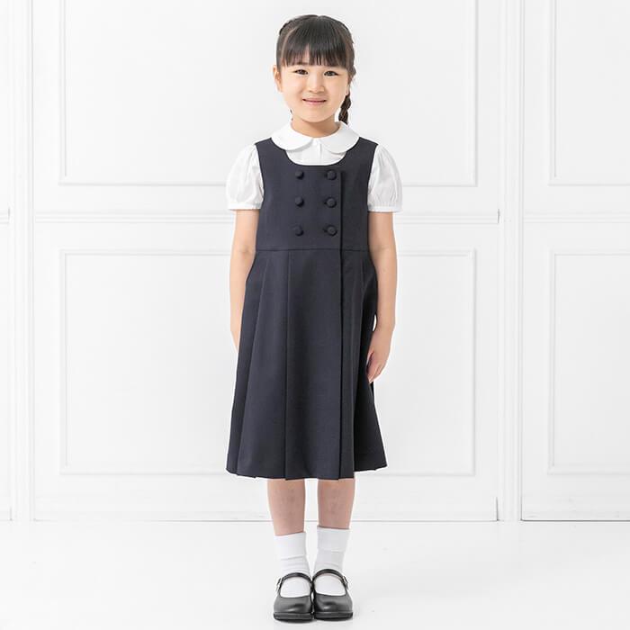CHOPIN お受験スーツ 女の子 ショパン 3点セット 紺 ネイビー CHOPIN お受験スーツ 女の子 ショパン 3点セット 紺 ネイビー
