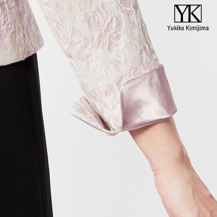 ゆったり 50代 東京ソワール カラーフォーマル レディース ミセス ジャケット ピンク ネイビー ユキコキミジマ 大きいサイズ 結婚式 お呼ばれ 4810905 東京ソワール ミセス