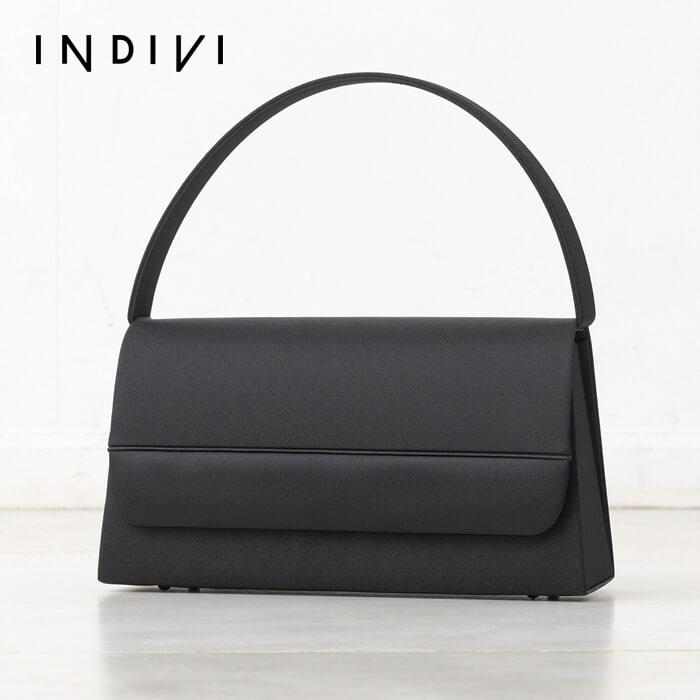 東京ソワール ブラックバッグ フォーマル 黒 INDIVI インディヴィ 喪服