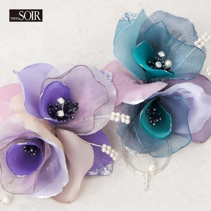 東京ソワール コサージュ ブローチ 結婚式 ブライダル パーティ 七五三