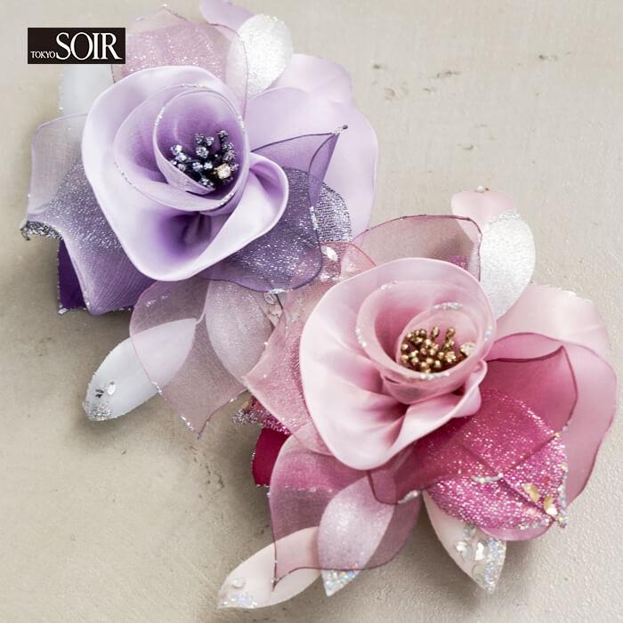 東京ソワール パーティドレス コサージュ 東京ソワール コサージュ ブローチ 結婚式 ブライダル パーティ 七五三