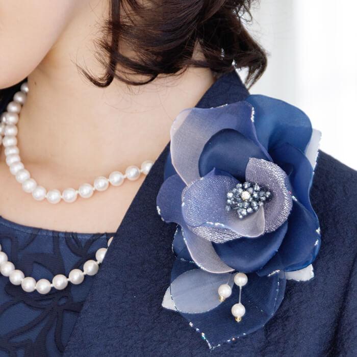 東京ソワール コサージュ ブローチ 花 オケージョン パーティ 結婚式