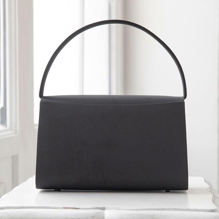 東京ソワール ブラックフォーマル ハンドバッグ 黒 レディース ミセス