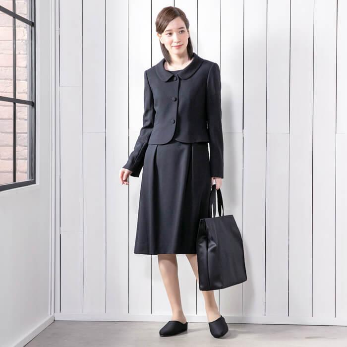 お受験 スリッパ 東京ソワール レディース 女性用 ママ 母親 ネイビー