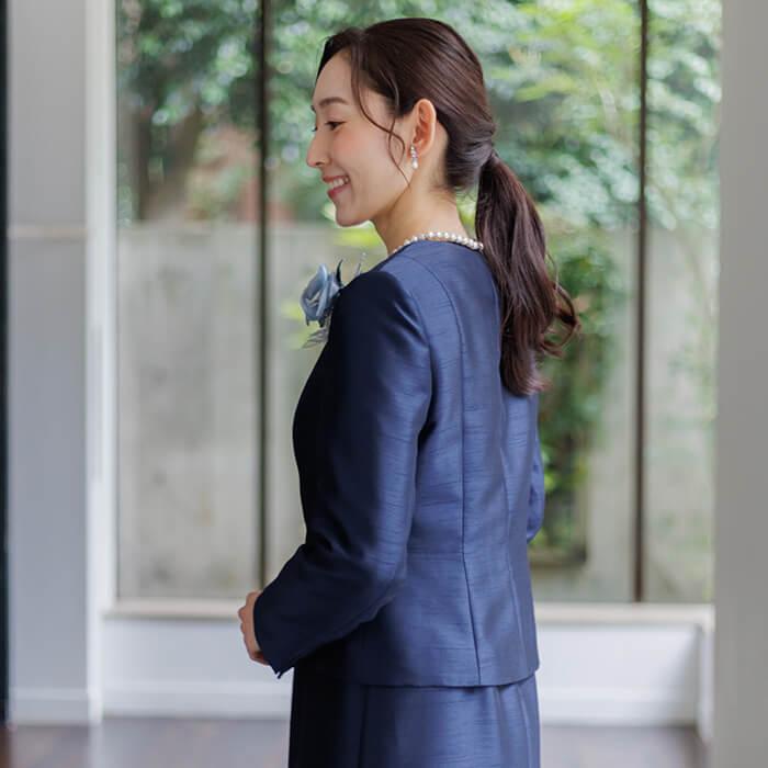 セレモニースーツ 東京ソワール レディース ママ 母親 結婚式 入学式 卒業式 ブライダル パーティ 式典 洗える ウォッシャブル ピンク ジャカード  6403953-74の画像